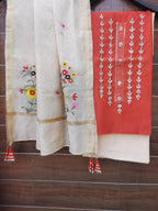 Rust color gotta patti suit