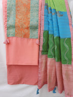 Pink Designer Cotton Suits