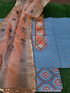 Cotton gotta detailing suit