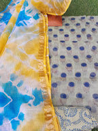 Pastel color kota doriya dress material