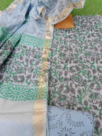 Kota doriya block print suit