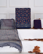 Cotton suit with kota dupatta