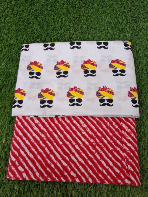 COTTON PRINTED COMBO SET