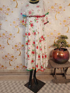 Peral White Cotton Dress