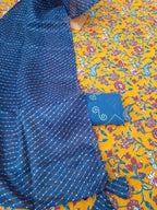 Yellow colour cotton suit with kota dupatta