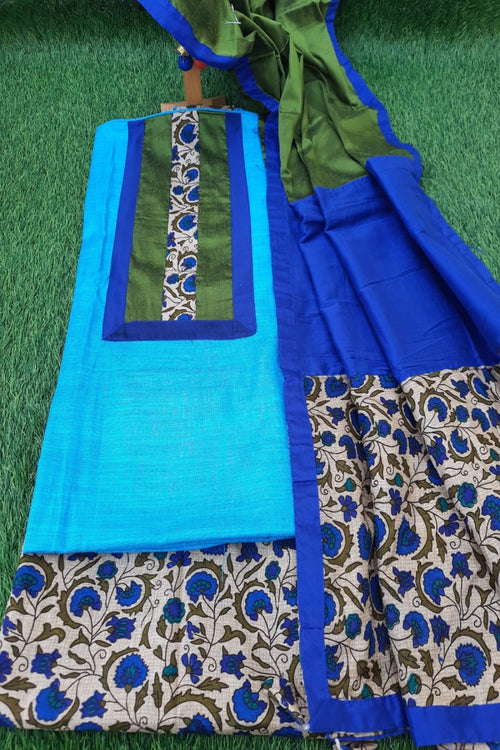 Designer dupatta with cotton dress material