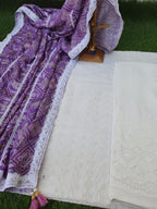 Hakoba chiken embroidery suit