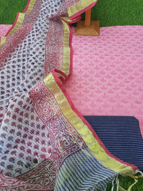 Premium Jacquard weaving cotton suit