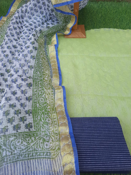 Premium Jacquard weaving cotton suit