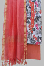 Beautiful Kota Doriya Digital Print Multicolor Suit With Kota Dupatta