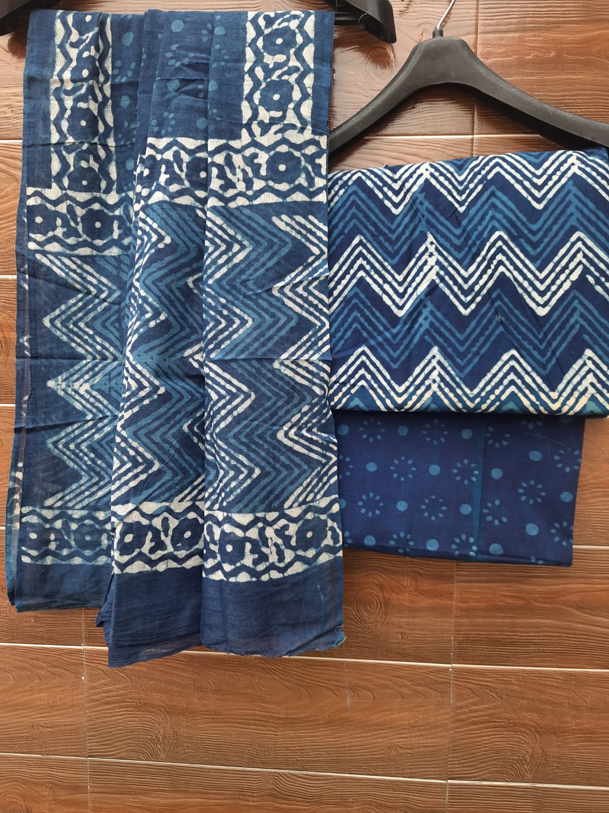 Indigo Dress Material