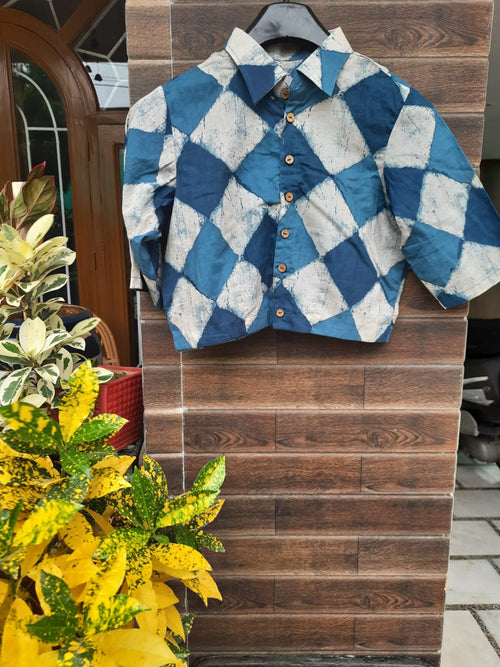 Indigo Cotton Top
