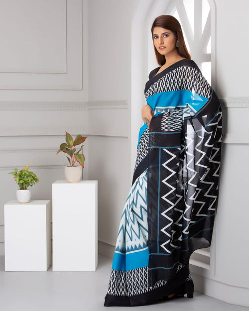 Soft  mulmul cotton saree
