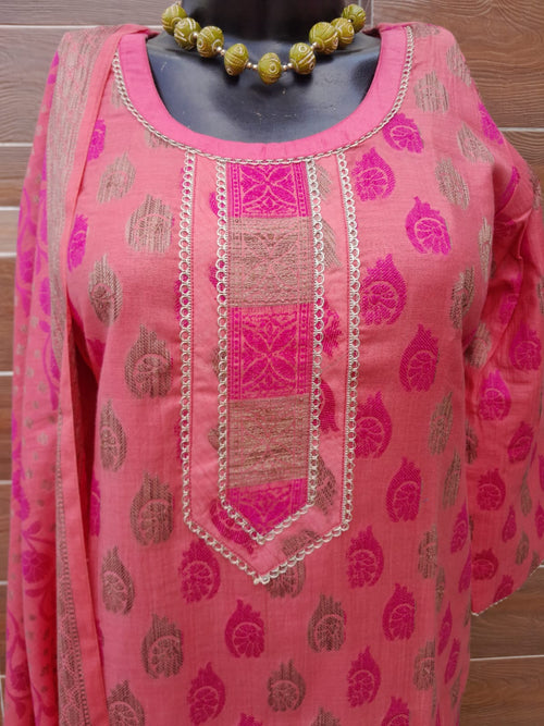 shoft silk suit