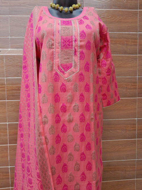 shoft silk suit