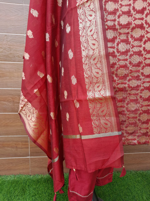 Soft Organza Silk Suit